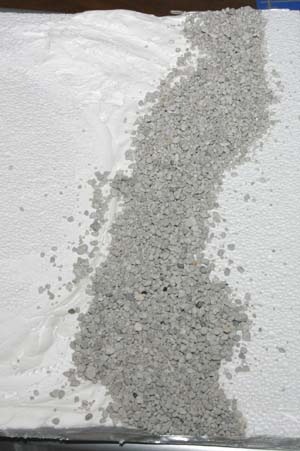 Stream full of talus